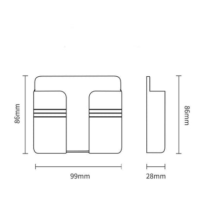 Support de Rangement Mural pour Téléphone – Fixation Adhésive Sans Perçage